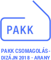 Pakk Csomagolás-Design 2018 - Arany