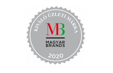 Magyar Brands “Kiváló üzleti márka” elismerés 2020